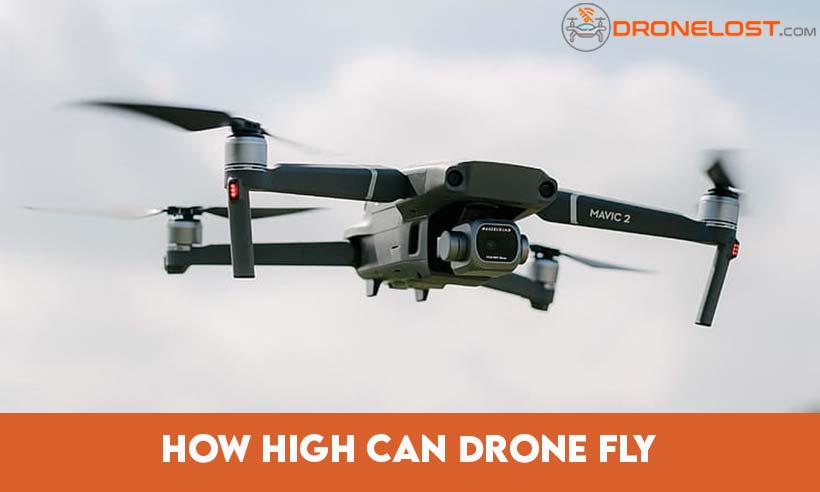 how high can drone fly