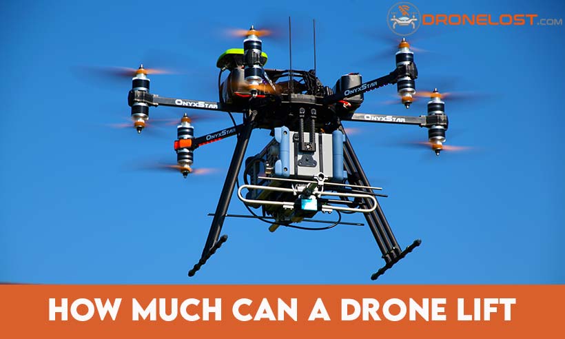 how much can a drone lift