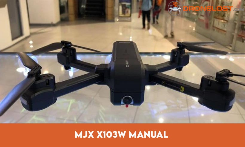 MJX X103W Manual
