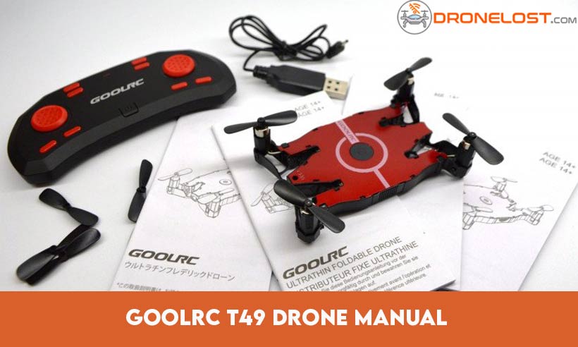 Goolrc T49 Drone Manual