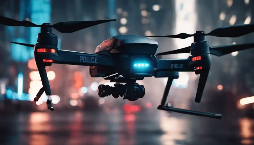 Spot A Police Drone At Night