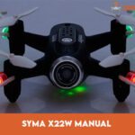 Syma X22W Manual