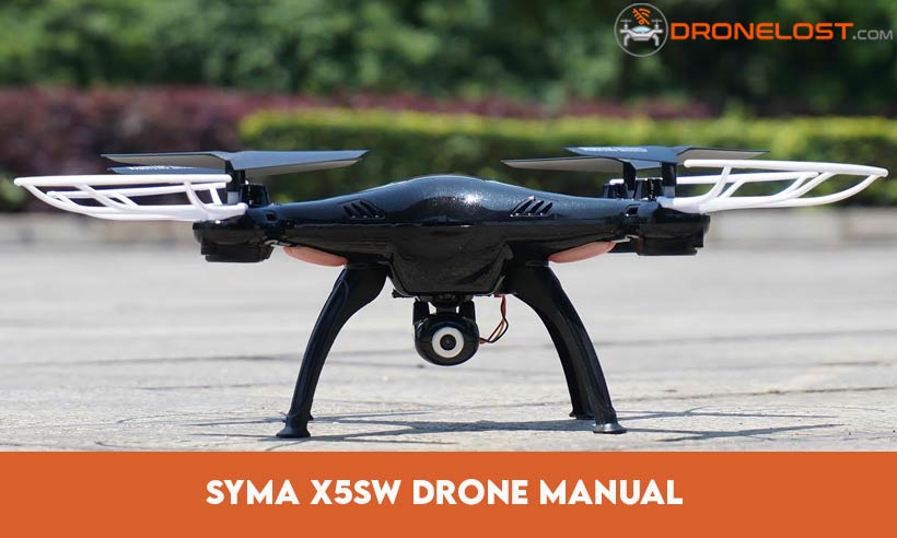 Syma X5SW Drone Manual