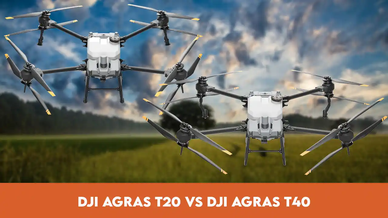DJI Agras T20 vs DJI Agras T40