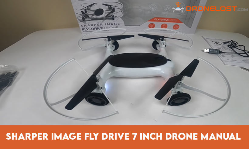 Sharper Image Fly Drive 7 Inch Drone Manual