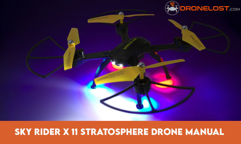 Sky Rider X 11 Stratosphere Drone Manual