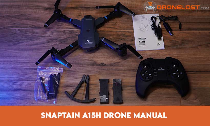 Snaptain A15H Drone Manual